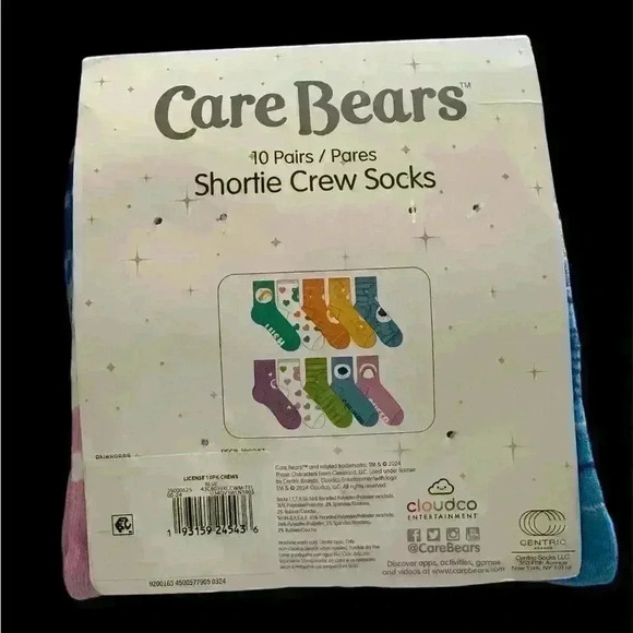 Care Bears 🐻 Shortie Crew Socks - Picture 5 of 5